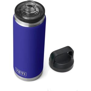 imageYETI Rambler 26 oz Bottle Vacuum Insulated Stainless Steel with Chug CapOffshore Blue