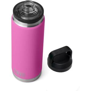 imageYETI Rambler 26 oz Bottle Vacuum Insulated Stainless Steel with Chug CapWildflower Fuchsia