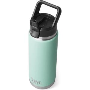 imageYETI Rambler 26 oz Bottle Vacuum Insulated Stainless Steel with Straw CapSeafoam