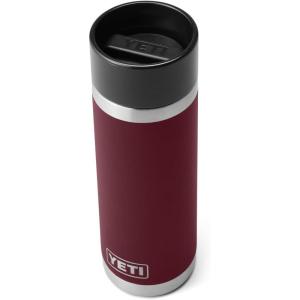 imageYeti Rambler 18 Oz Hotshot Bottle BlackWild Vine Red