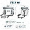 imageYETI Hopper Flip 18 Portable Soft CoolerAlpine Yellow