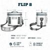 imageYETI Hopper Flip 8 Portable Soft CoolerField TanBlaze Orange
