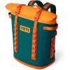 imageYETI Hopper M Series Backpack Soft Sided Coolers with MagShield AccessTealOrange