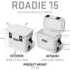imageYETI Roadie 15 Hard Cooler with DoubleDuty Shoulder StrapNavy