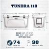 imageYETI Tundra 110 Cooler White