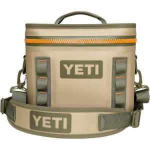 imageYETI Hopper Flip 8 Portable Soft CoolerField TanBlaze Orange