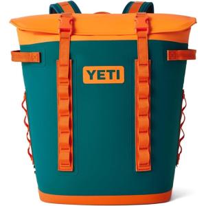 imageYETI Hopper M Series Backpack Soft Sided Coolers with MagShield AccessTealOrange