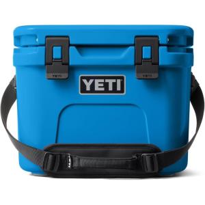 imageYETI Roadie 15 Hard Cooler with DoubleDuty Shoulder StrapBig Wave Blue