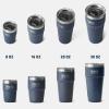 imageYETI Rambler 20 oz Stackable Tumbler Stainless Steel Vacuum Insulated with MagSlider LidBig Wave Blue