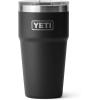 imageYETI Rambler 20 oz Stackable Tumbler Stainless Steel Vacuum Insulated with MagSlider LidBlack