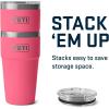 imageYETI Rambler 20 oz Stackable Tumbler Stainless Steel Vacuum Insulated with MagSlider LidTropical Pink