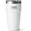 imageYETI Rambler 20 oz Stackable Tumbler Stainless Steel Vacuum Insulated with MagSlider LidWhite