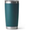imageYETI Rambler 20 oz Stainless Steel Vacuum Insulated Tumbler wMagSlider LidAgave Teal