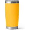 imageYETI Rambler 20 oz Stainless Steel Vacuum Insulated Tumbler wMagSlider LidAlpine Yellow