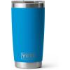 imageYETI Rambler 20 oz Stainless Steel Vacuum Insulated Tumbler wMagSlider LidBig Wave Blue