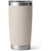 imageYETI Rambler 20 oz Stainless Steel Vacuum Insulated Tumbler wMagSlider LidCape Taupe