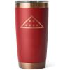 imageYETI Rambler 20 oz Stainless Steel Vacuum Insulated Tumbler wMagSlider LidFolds of Honor  Brick