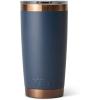 imageYETI Rambler 20 oz Stainless Steel Vacuum Insulated Tumbler wMagSlider LidFolds of Honor  Navy