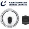imageYETI Rambler 20 oz Stainless Steel Vacuum Insulated Tumbler wMagSlider LidFolds of Honor  White