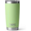 imageYETI Rambler 20 oz Stainless Steel Vacuum Insulated Tumbler wMagSlider LidKey Lime