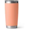 imageYETI Rambler 20 oz Stainless Steel Vacuum Insulated Tumbler wMagSlider LidLow Country Peach