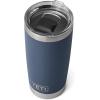 imageYETI Rambler 20 oz Stainless Steel Vacuum Insulated Tumbler wMagSlider LidNavy