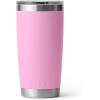 imageYETI Rambler 20 oz Stainless Steel Vacuum Insulated Tumbler wMagSlider LidPower Pink