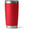 imageYETI Rambler 20 oz Stainless Steel Vacuum Insulated Tumbler wMagSlider LidRescue Red