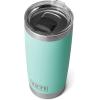 imageYETI Rambler 20 oz Stainless Steel Vacuum Insulated Tumbler wMagSlider LidSeafoam