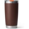 imageYETI Rambler 20 oz Stainless Steel Vacuum Insulated Tumbler wMagSlider LidWetlands Brown