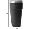 imageYETI Rambler 30 oz Stackable Tumbler Stainless Steel Vacuum Insulated with MagSlider LidBlack