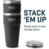 imageYETI Rambler 30 oz Stackable Tumbler Stainless Steel Vacuum Insulated with MagSlider LidBlack