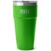 imageYETI Rambler 30 oz Stackable Tumbler Stainless Steel Vacuum Insulated with MagSlider LidCanopy Green
