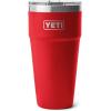 imageYETI Rambler 30 oz Stackable Tumbler Stainless Steel Vacuum Insulated with MagSlider LidRescue Red