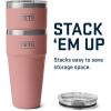 imageYETI Rambler 30 oz Stackable Tumbler Stainless Steel Vacuum Insulated with MagSlider LidSandstone Pink