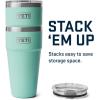 imageYETI Rambler 30 oz Stackable Tumbler Stainless Steel Vacuum Insulated with MagSlider LidSeafoam