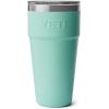 imageYETI Rambler 30 oz Stackable Tumbler Stainless Steel Vacuum Insulated with MagSlider LidSeafoam