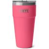 imageYETI Rambler 30 oz Stackable Tumbler Stainless Steel Vacuum Insulated with MagSlider LidTropical Pink