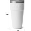 imageYETI Rambler 30 oz Stackable Tumbler Stainless Steel Vacuum Insulated with MagSlider LidWhite
