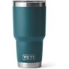 imageYETI Rambler 30 oz Stainless Steel Vacuum Insulated Tumbler wMagSlider Lid CharcoalAgave Teal