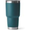 imageYETI Rambler 30 oz Stainless Steel Vacuum Insulated Tumbler wMagSlider Lid CharcoalAgave Teal