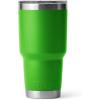 imageYETI Rambler 30 oz Stainless Steel Vacuum Insulated Tumbler wMagSlider Lid CharcoalCanopy Green