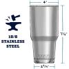 imageYETI Rambler 30 oz Stainless Steel Vacuum Insulated Tumbler wMagSlider Lid CharcoalCape Taupe