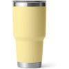 imageYETI Rambler 30 oz Stainless Steel Vacuum Insulated Tumbler wMagSlider Lid CharcoalDaybreak Yellow
