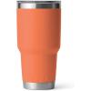 imageYETI Rambler 30 oz Stainless Steel Vacuum Insulated Tumbler wMagSlider Lid CharcoalHigh Desert Clay