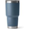 imageYETI Rambler 30 oz Stainless Steel Vacuum Insulated Tumbler wMagSlider Lid CharcoalNordic Blue