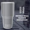 imageYETI Rambler 30 oz Stainless Steel Vacuum Insulated Tumbler wMagSlider Lid CharcoalSandstone Pink