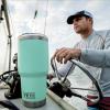 imageYETI Rambler 30 oz Stainless Steel Vacuum Insulated Tumbler wMagSlider Lid CharcoalSeafoam