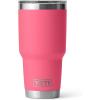 imageYETI Rambler 30 oz Stainless Steel Vacuum Insulated Tumbler wMagSlider Lid CharcoalTropical Pink