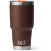imageYETI Rambler 30 oz Stainless Steel Vacuum Insulated Tumbler wMagSlider Lid CharcoalWetlands Brown